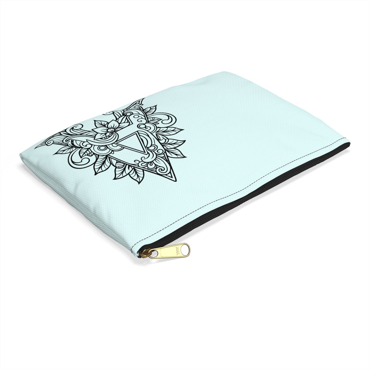 Bohemian Accessory Pouch for Organized Essentials - Letter A