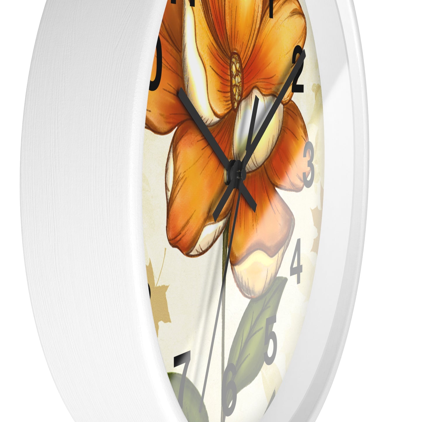 Floral Beauty Wall Clock, Nature-Inspired Home Decor, Elegance for Living Room, Perfect Gift for Flower Lovers, Kitchen Clock, Unique [...]