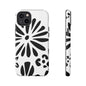 Stylish Phone Case with Floral Design, Tough Phone Cover for Her, Trendy Black and White Cell Phone Case, Unique Gift for Birthdays [...]