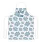 Floral Personalized Apron for Chefs, Custom Kitchen Gift, Cooking Apron, Chef Gift, Elegant Cooking Style, Mother's Day Gift