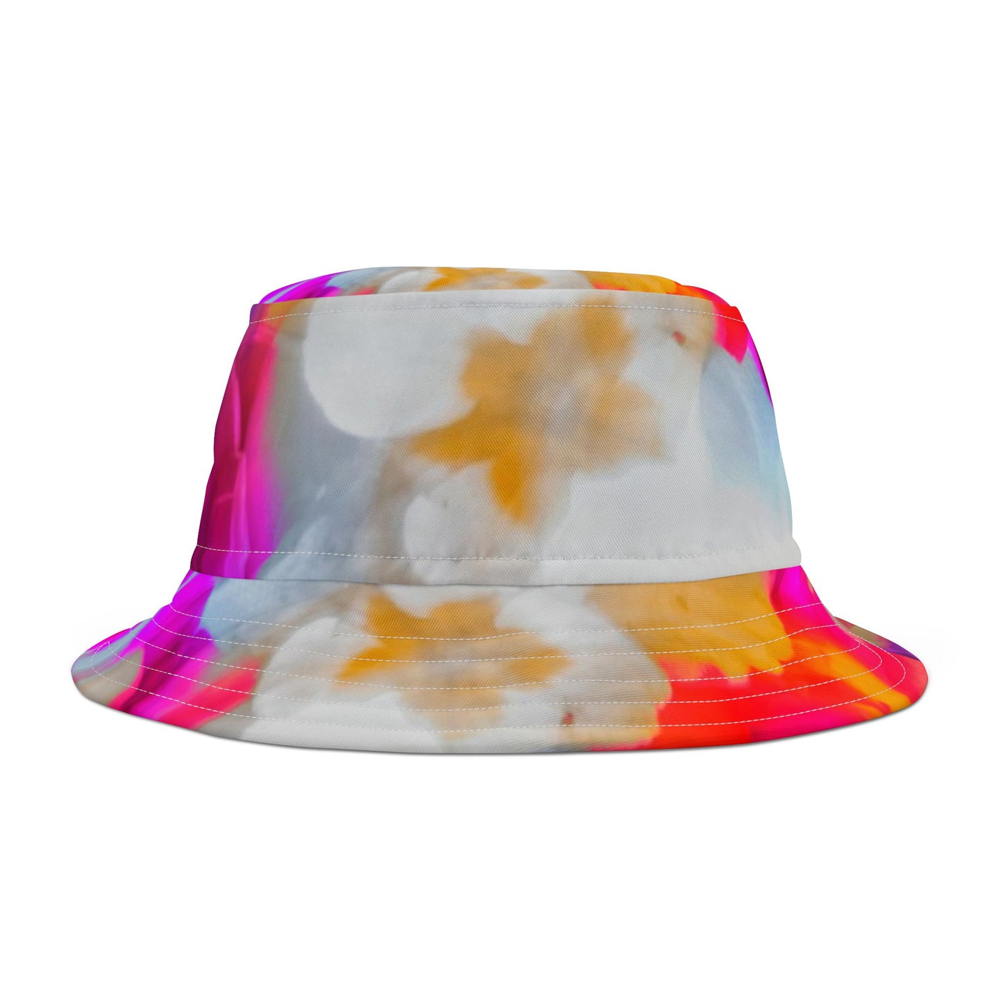 Vibrant Floral Bucket Hat, Stylish Summer Accessory, Beach Wear, Festival Hat, Outdoor Sun Protection, Gift for Nature Lovers