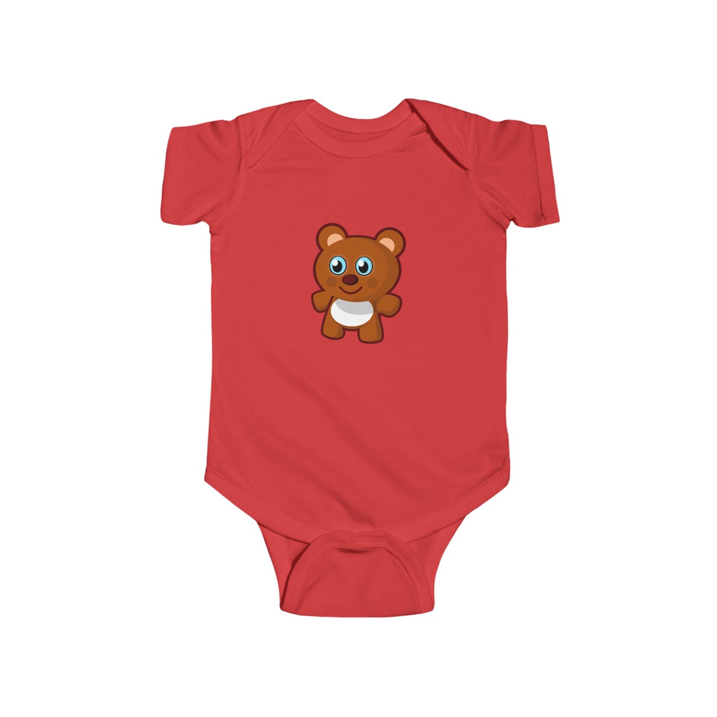 Adorable Bear Character Infant Bodysuit, Cute Baby Outfit, Baby Shower Gift, Toddler Clothing, Newborn Onesie, Fun Playtime Wear