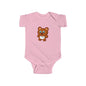 Adorable Bear Character Infant Bodysuit, Cute Baby Outfit, Baby Shower Gift, Toddler Clothing, Newborn Onesie, Fun Playtime Wear