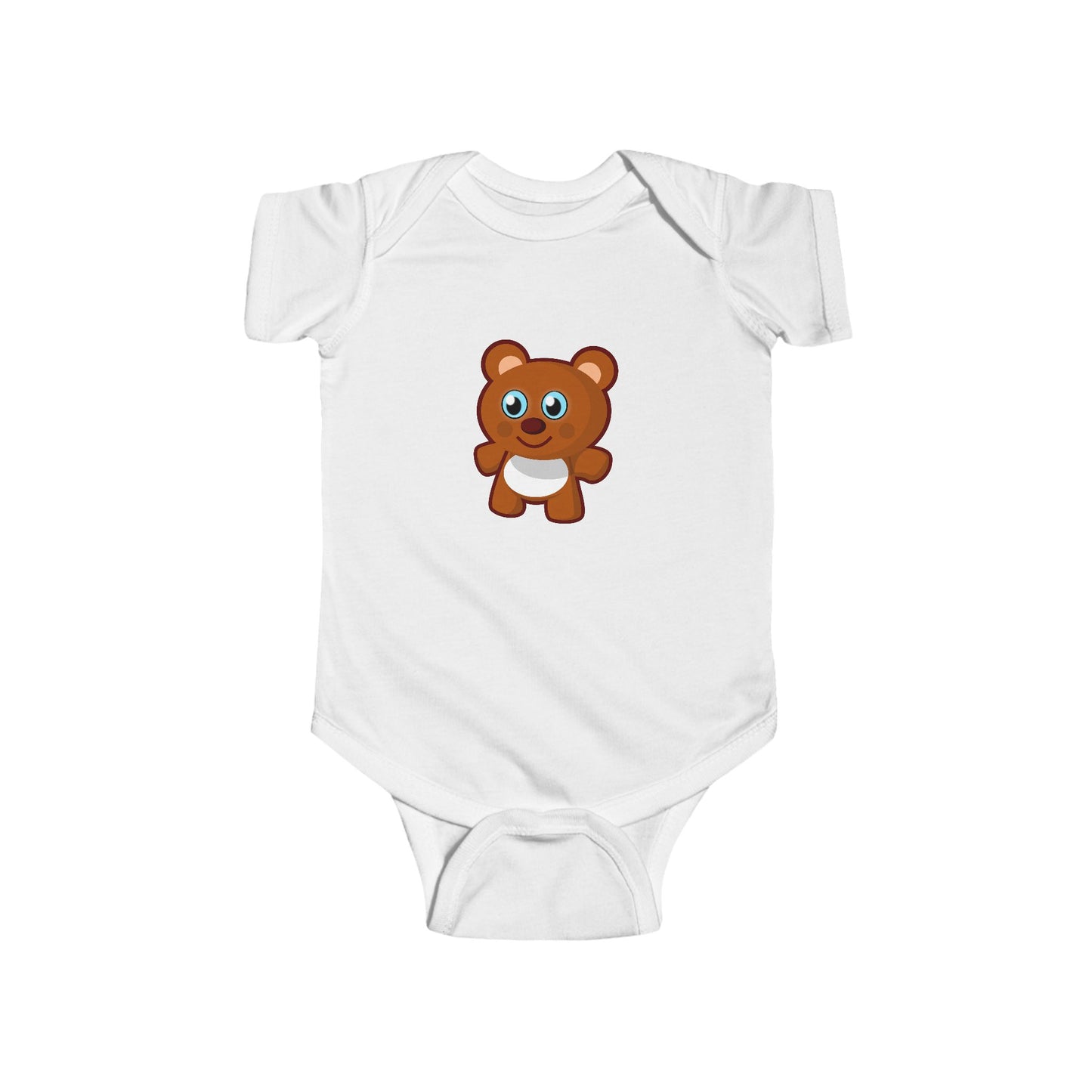 Adorable Bear Character Infant Bodysuit, Cute Baby Outfit, Baby Shower Gift, Toddler Clothing, Newborn Onesie, Fun Playtime Wear