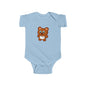 Adorable Bear Character Infant Bodysuit, Cute Baby Outfit, Baby Shower Gift, Toddler Clothing, Newborn Onesie, Fun Playtime Wear