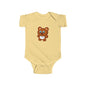 Adorable Bear Character Infant Bodysuit, Cute Baby Outfit, Baby Shower Gift, Toddler Clothing, Newborn Onesie, Fun Playtime Wear