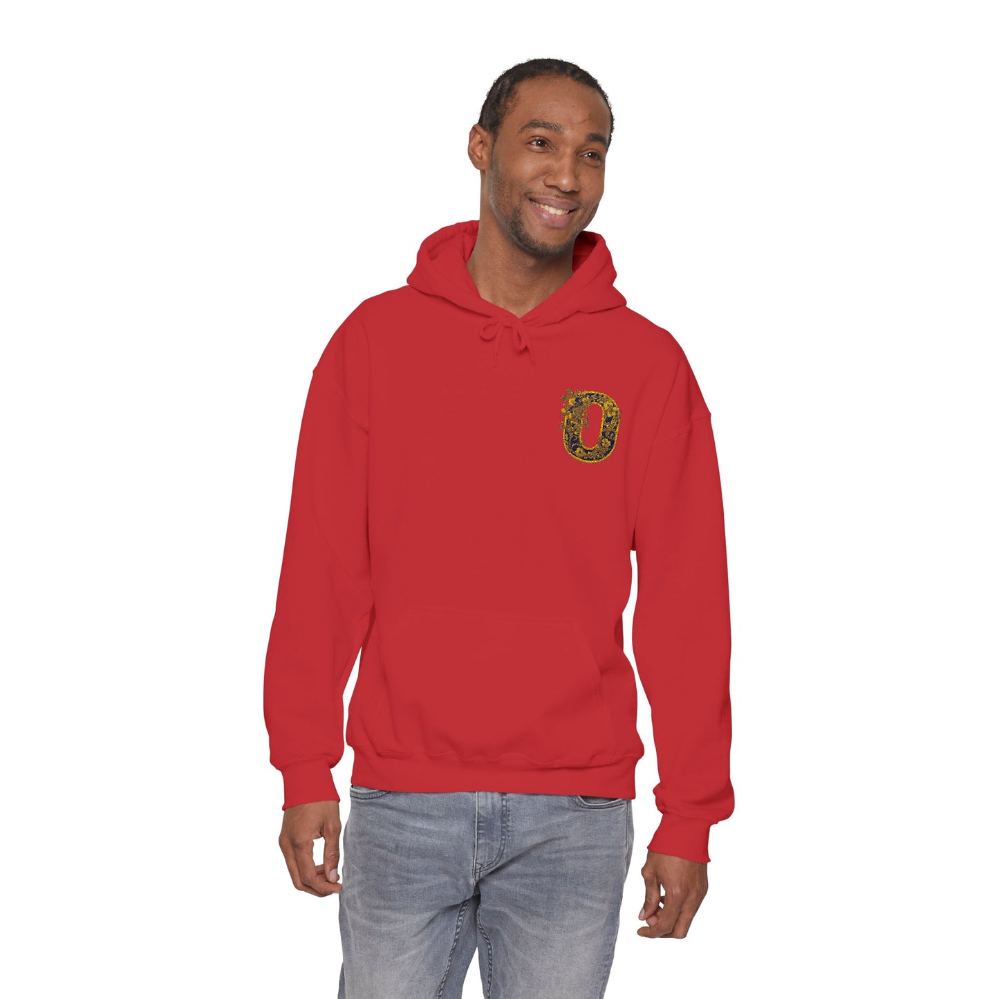 Unisex Heavy Blend™ Hooded Sweatshirt - Letter O