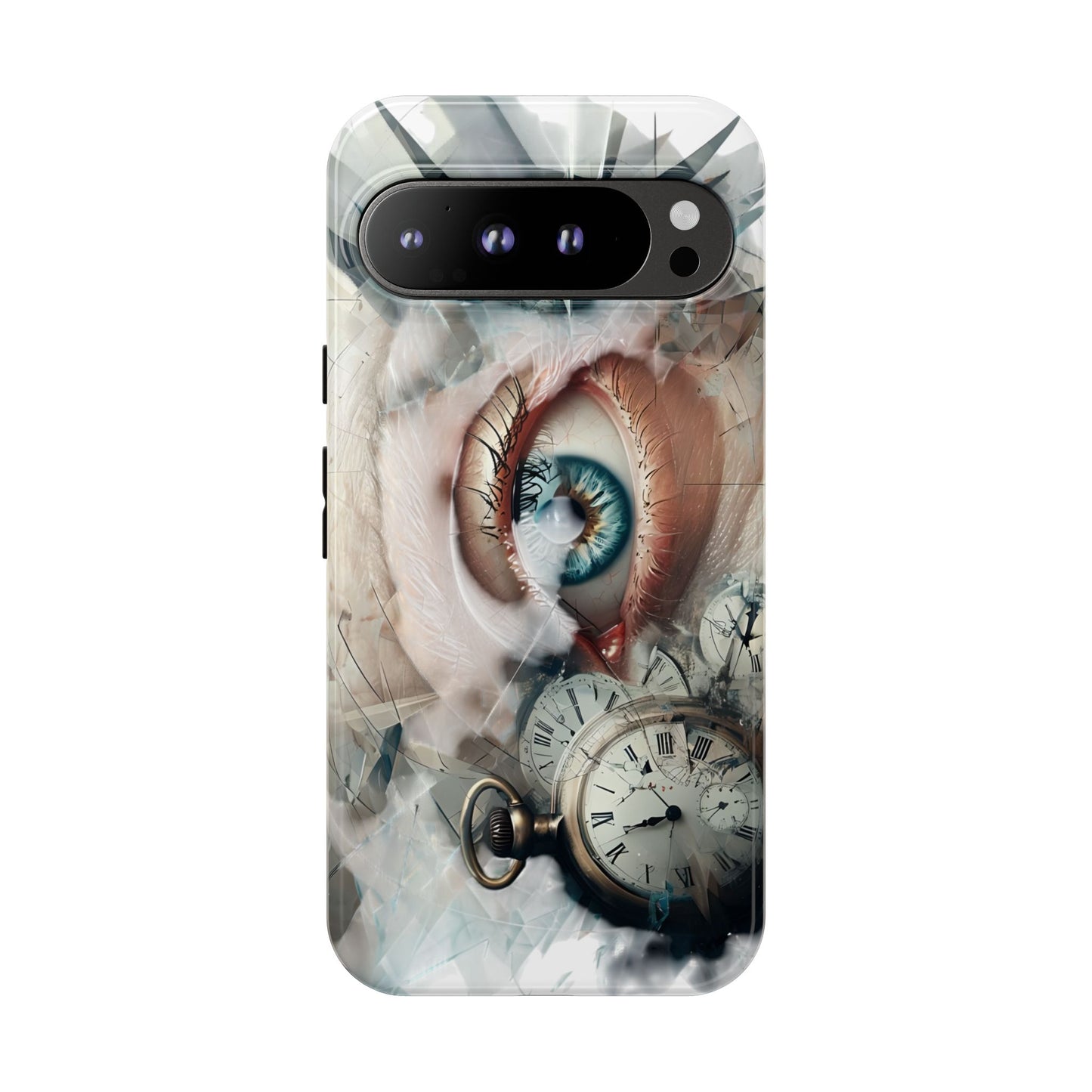 Artistic Eye Phone Case, Unique Smartphone Cover, Whimsical Gift for Art Lovers, Trendy Tech Accessory, Birthday Present, Holiday Gift