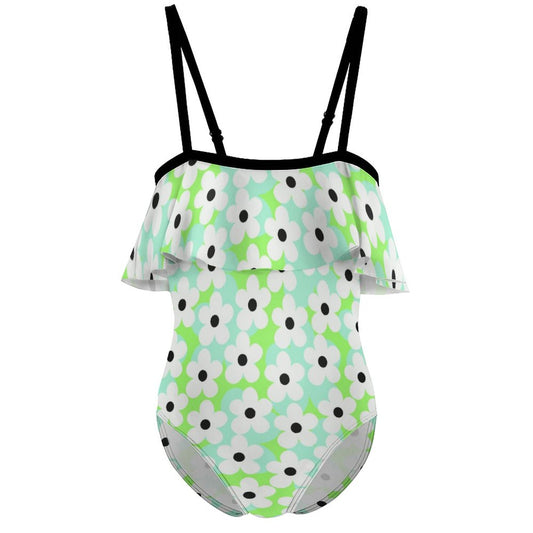 Off-shoulder Swimsuit for Girls
