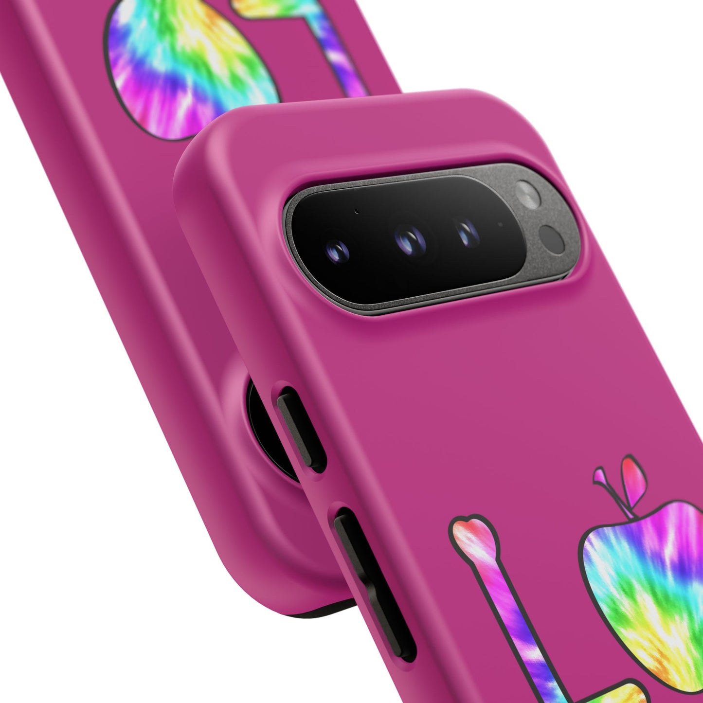 Colorful Love Phone Case, Tough Cases for iPhone, Cute Phone Accessory, Gift for Her, Summer Vibe Phone Cover