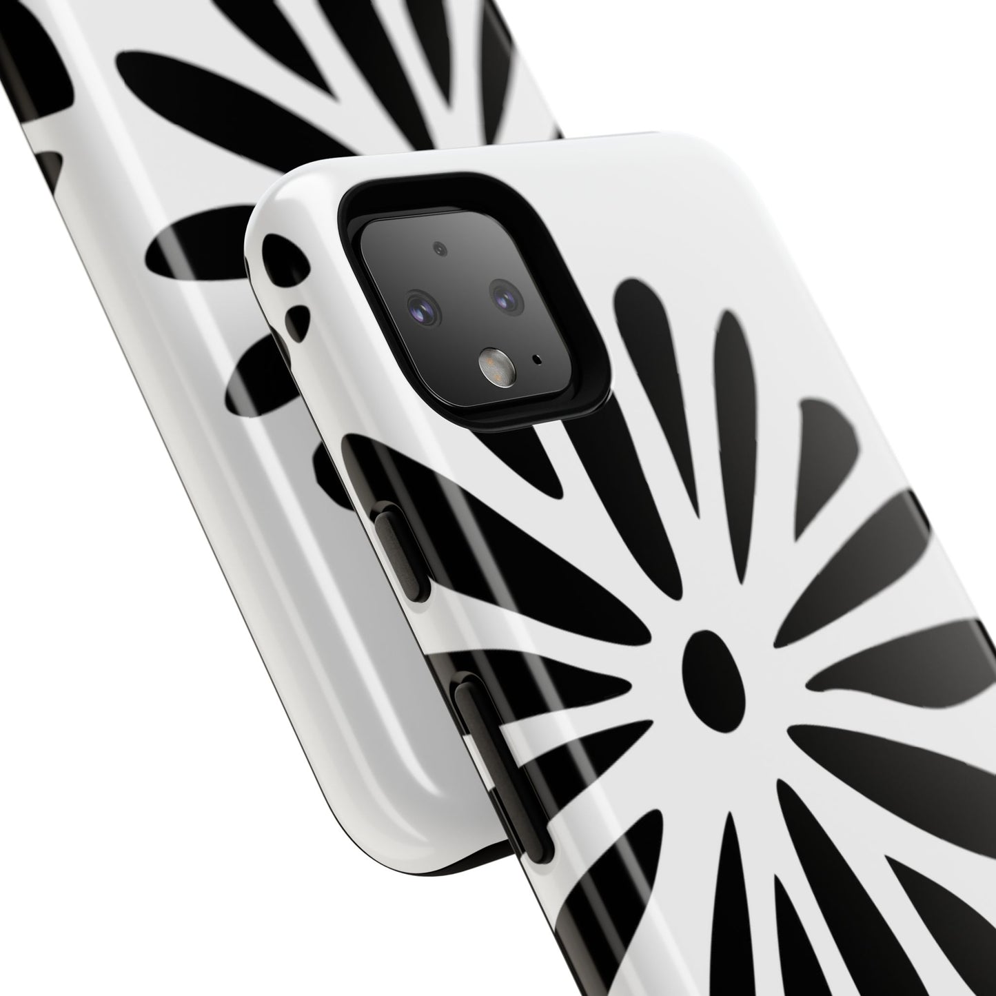 Stylish Phone Case with Floral Design, Tough Phone Cover for Her, Trendy Black and White Cell Phone Case, Unique Gift for Birthdays [...]
