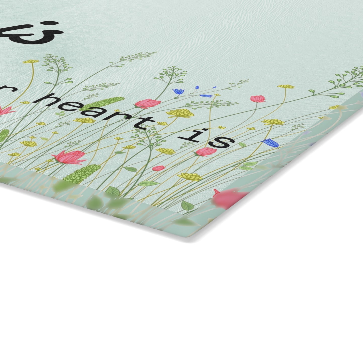 Floral Home Cutting Board, Kitchen Decor, Gift for Home Cooks, Housewarming Gift, Unique Kitchen Accessory