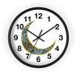 Elegant Boho Moon Phase Wall Clock, Decorative Home Clock, Unique Gift for Home Decor, Wellness, and Spiritual Spaces, Timepiece