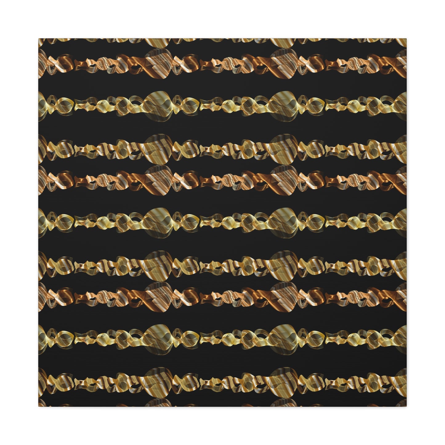 Artistic Canvas Gold and Black