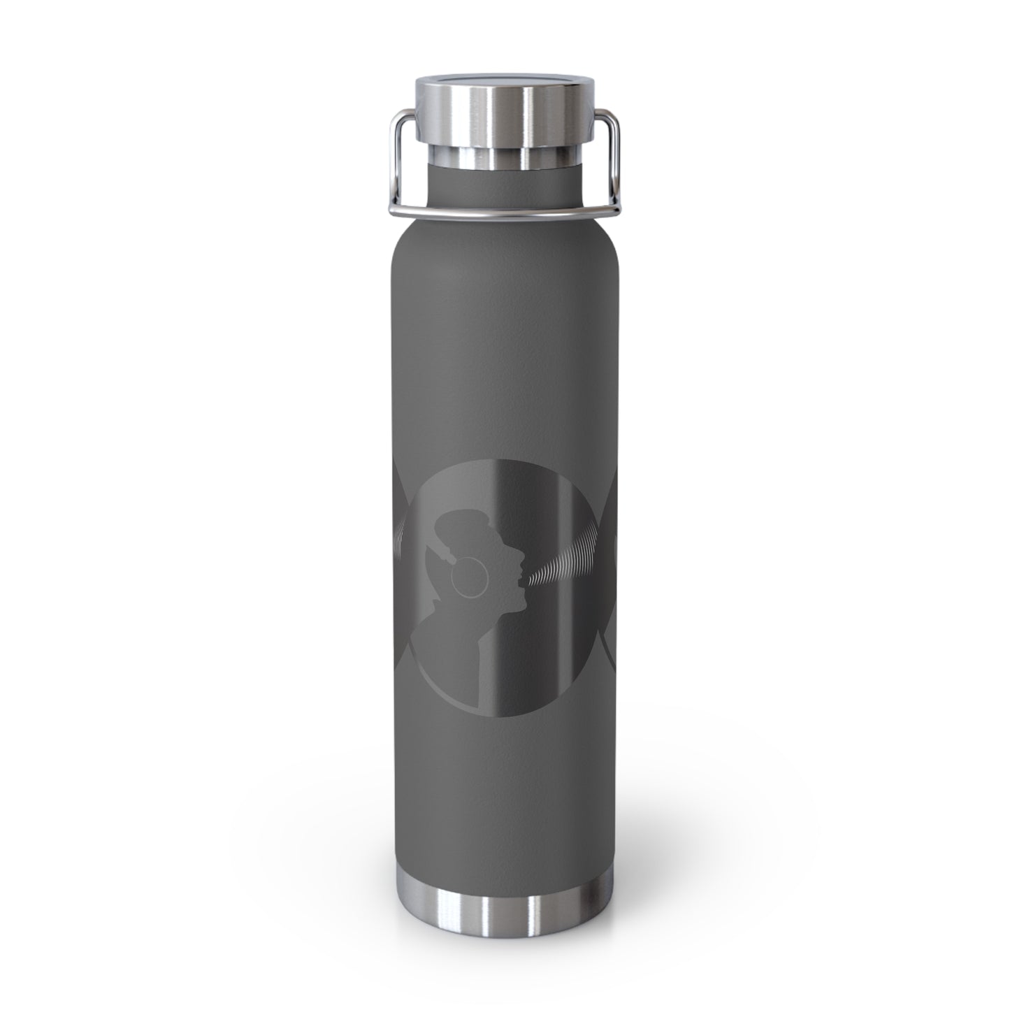 Stylish Copper Insulated Water Bottle for On-the-Go Hydration | Fitness, Travel, Eco-Friendly Gift, Unique Design, 22oz