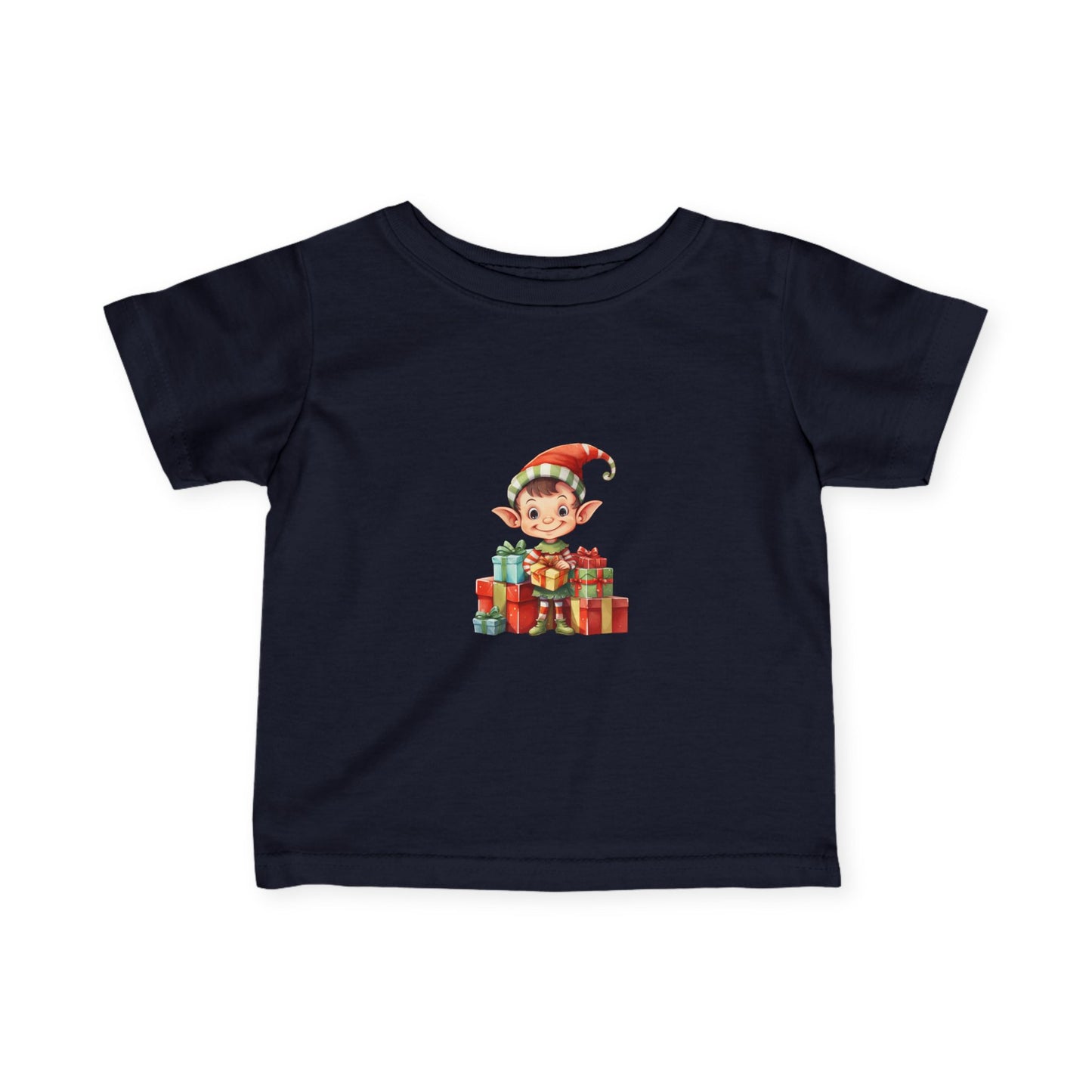 Christmas Elf Infant Tee, Cute Christmas Gift, Baby Holiday Outfit, Toddler Christmas Shirt, Kids Winter Apparel