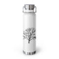 Elegant Tree Design Water Bottle, Eco-Friendly Travel Mug, Insulated Flask, Unique Gift for Nature Lovers, Outdoor Adventure Essential
