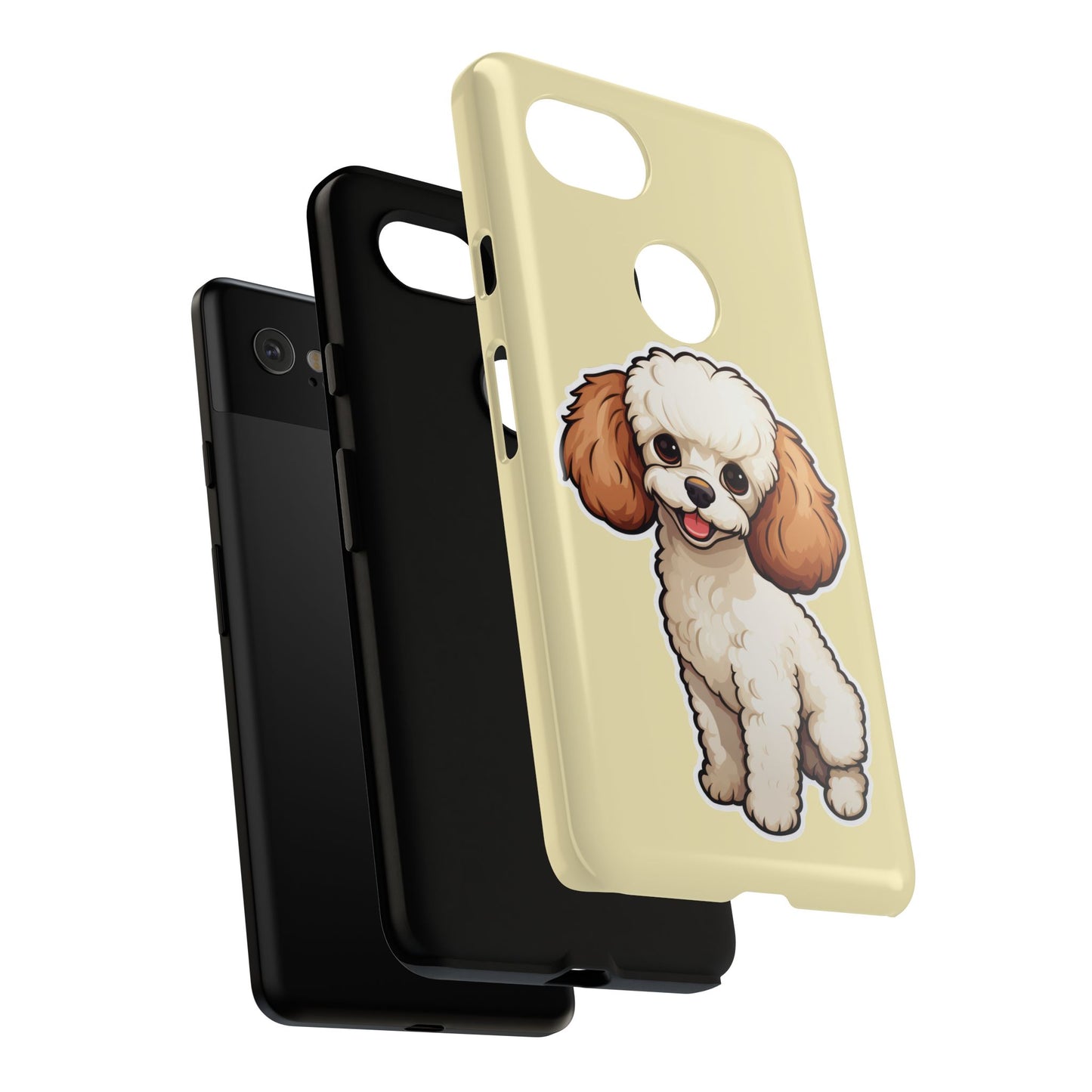 Cute Dog Phone Case, Pet Lover Gift, Custom Phone Cover, Cartoon Dog Case, Durable Phone Accessory