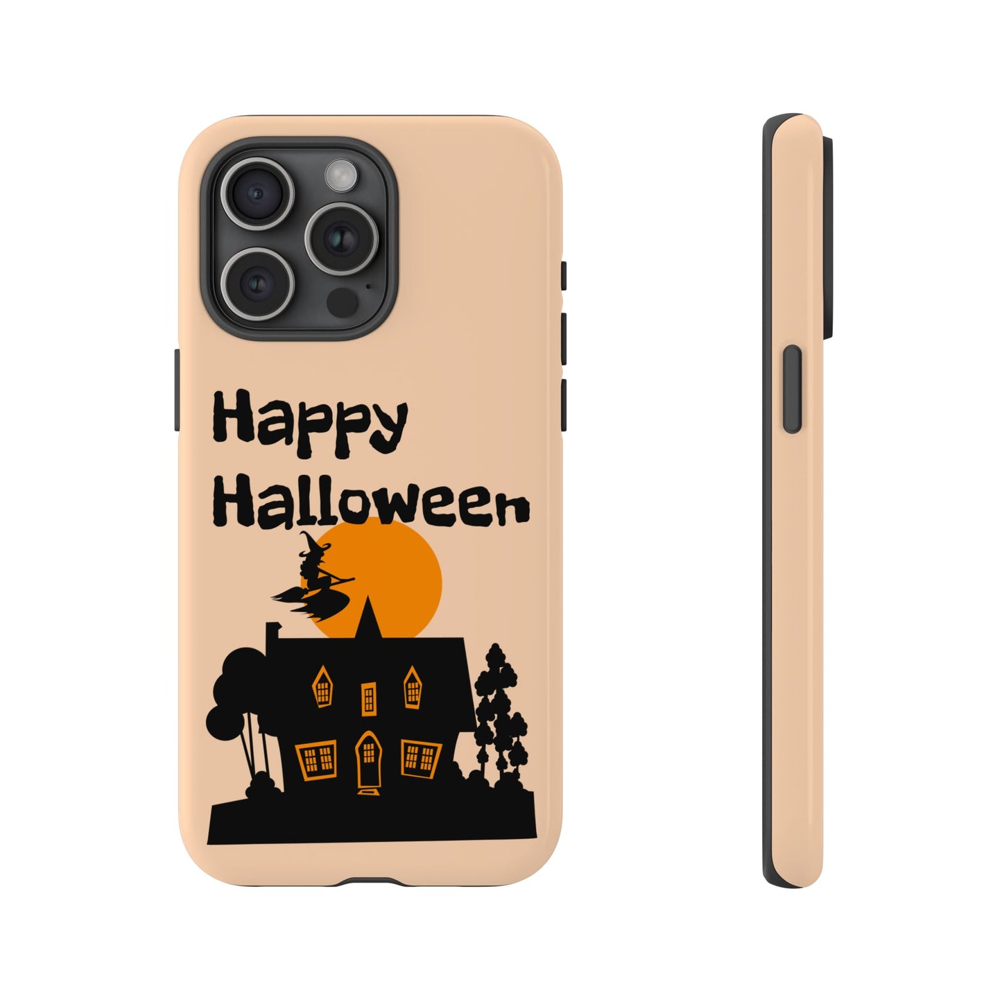 Halloween Phone Case, Spooky Mobile Cover, Tough Case for Phone, Witch Design, Fall Decor, Unique Gift for Halloween