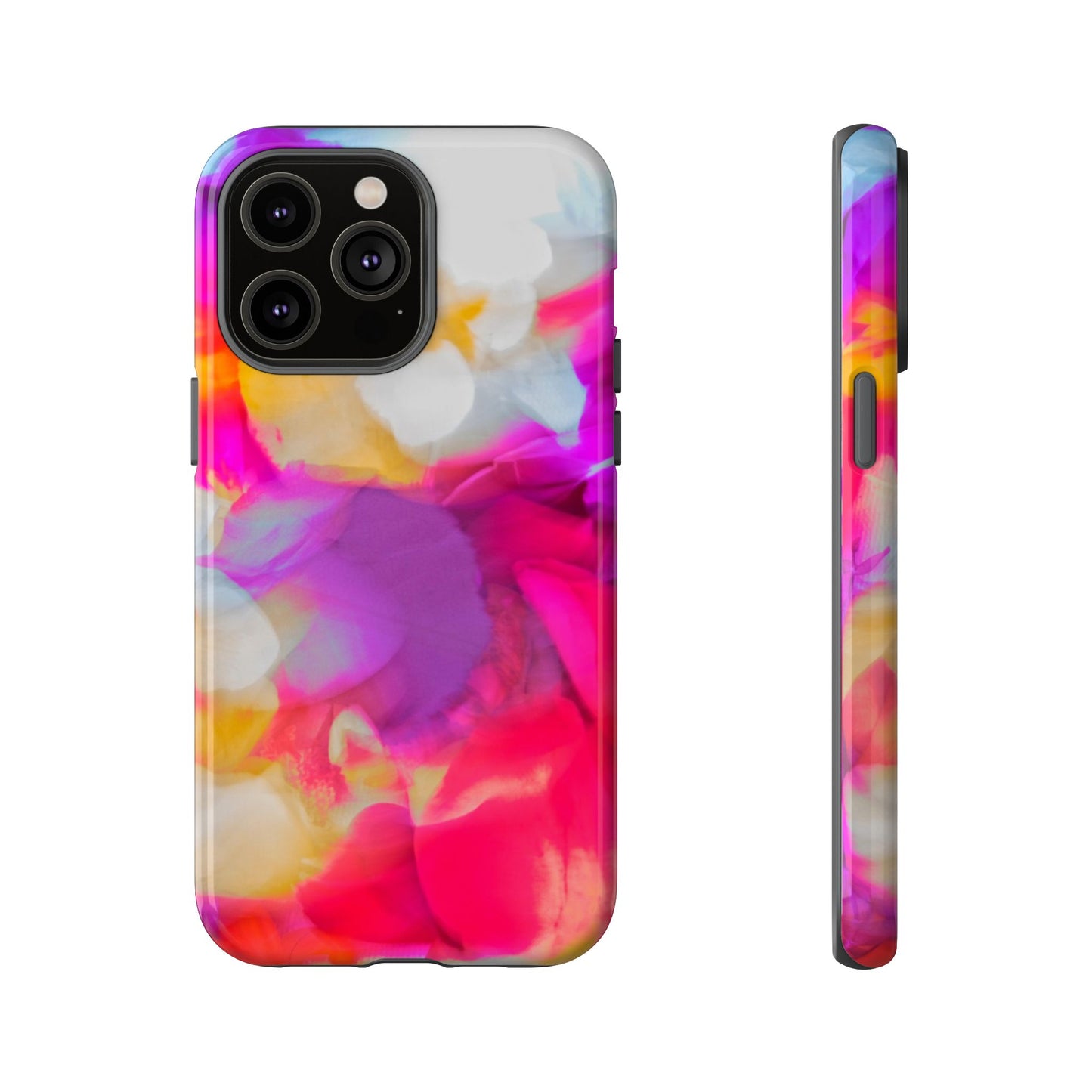 Floral Phone Case: Stylish Art for Your Device, Tough Cases, Gift for Her, Flower Print, Trendy Accessories, Phone Protection