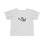 Cute Cat Playing with Butterfly Infant Tee, Baby Shirt, Toddler Apparel, Birthday Gift, Cute Baby Clothes, Cat Lover Outfit