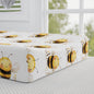 Bee-Themed Baby Changing Pad Cover, Nursery Decor, Baby Shower Gift, Gender Neutral Baby Gift, Cute Nursery Accessory