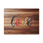 Love-Inspired Glass Cutting Board, Kitchen Decor, Wedding Gift, Anniversary Present, Home Chef Accessory, Heartwarming Gift