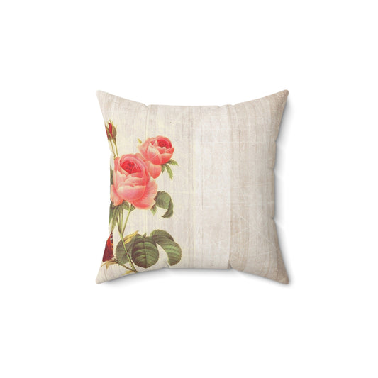 Spun Polyester Square Pillow
