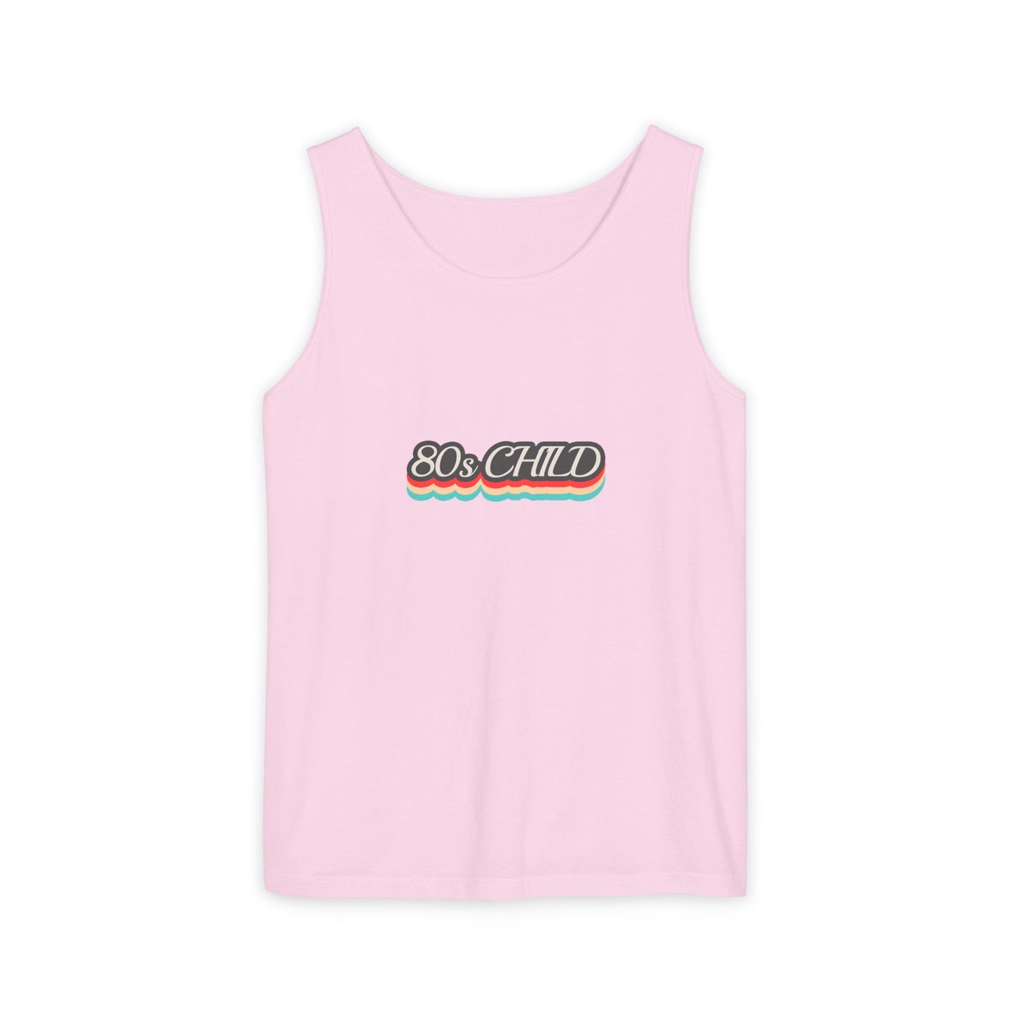 80s Child Unisex Tank Top | Retro Summer Wear, Vintage Style Shirt, Gift for 80s Lovers, Bohemian Fashion, Nostalgic Apparel