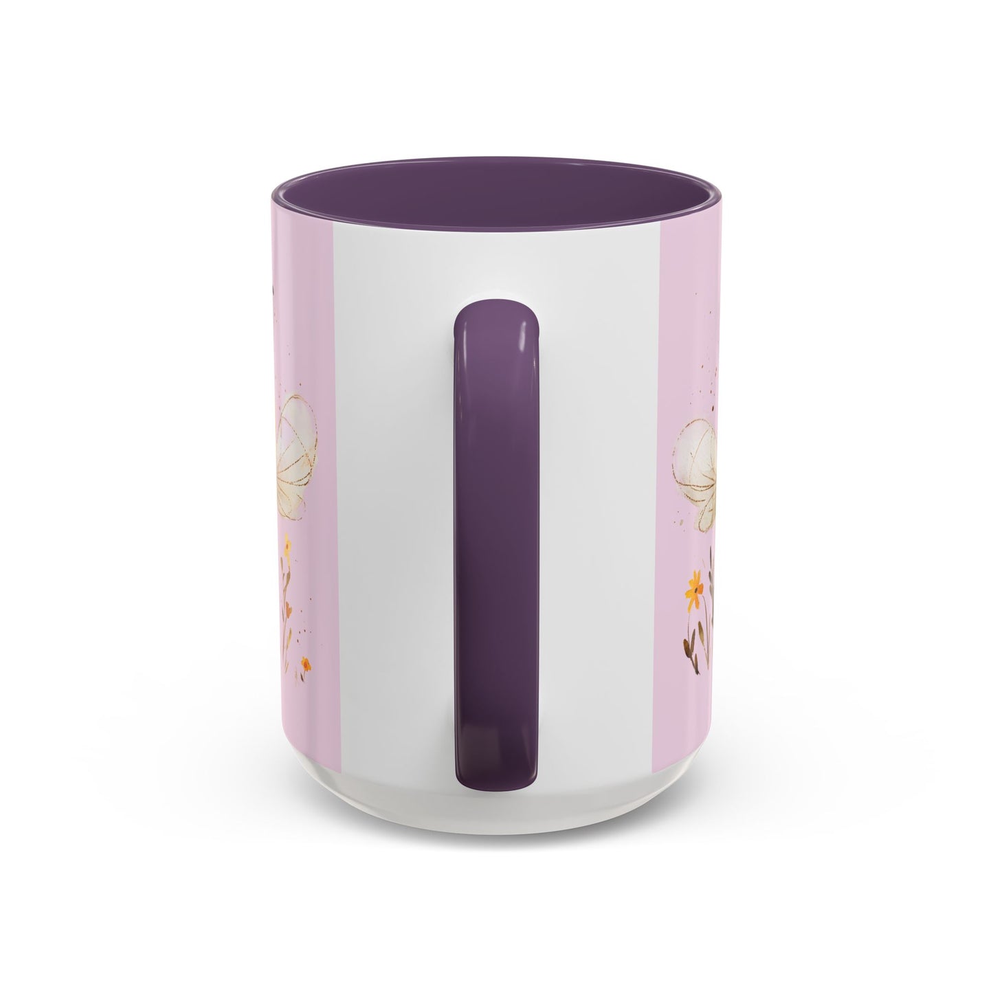 Cute Bee Accent Coffee Mug for Nature Lovers, Fun Bee Design, Gift for Friends, Bee Themed Kitchenware, Bee Lover's Mug