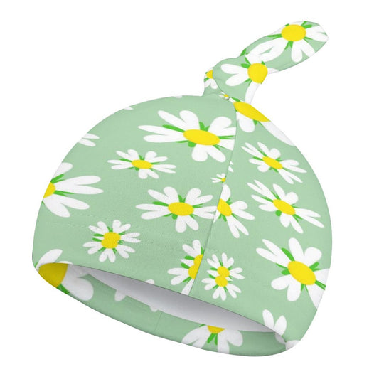 Top Knot Hat for Baby (A Set of 2)