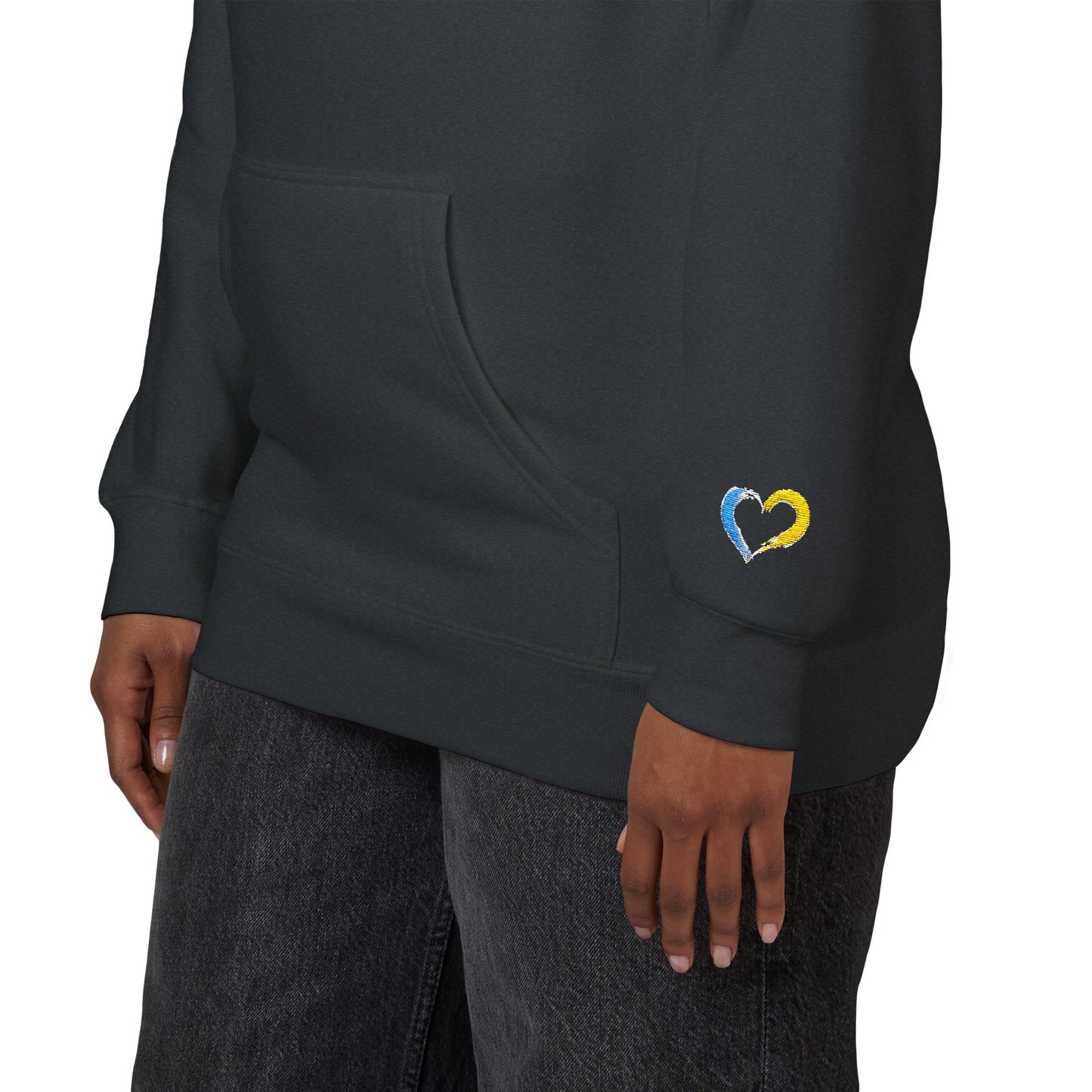 Colorful Heart Unisex Fleece Hoodie | Cozy Gift for Friends, Valentine's Day, Anniversary, Casual Wear, Spring Fashion