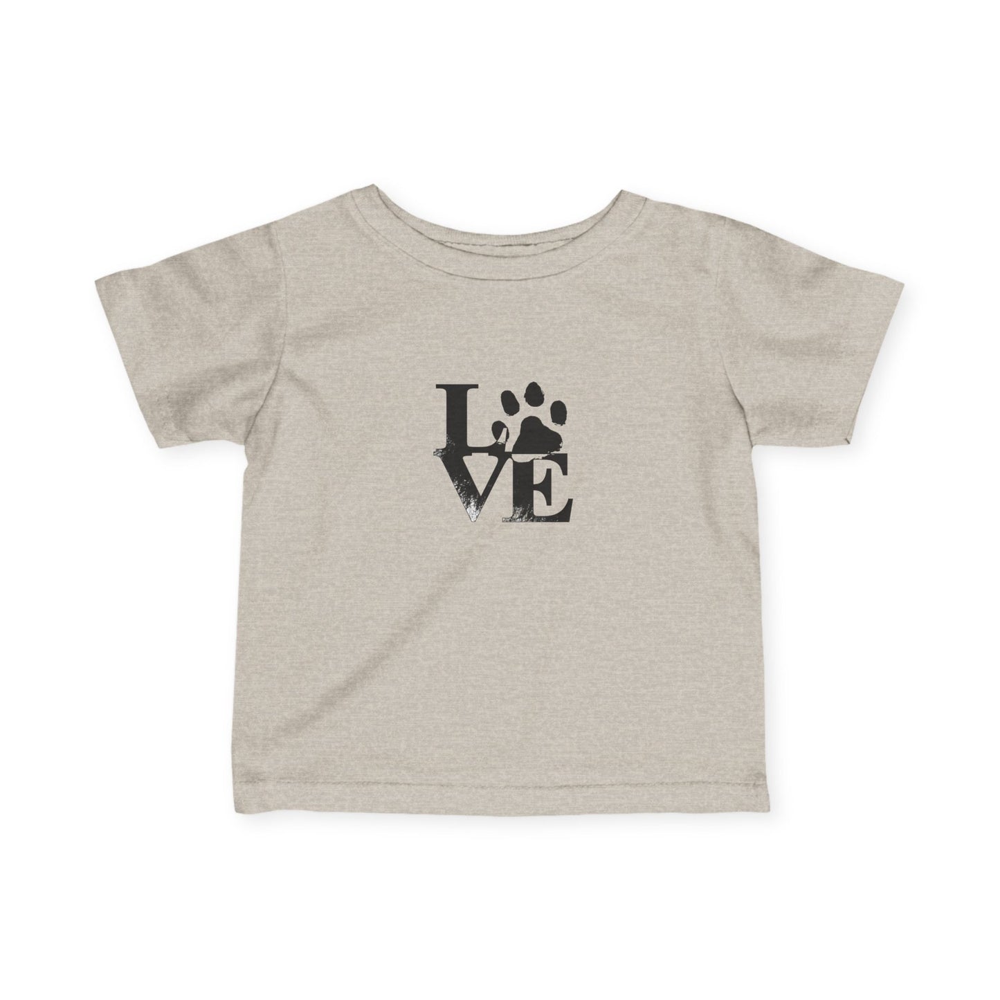 Cute Infant Love Tee, Baby Love Shirt, Toddler T-Shirt, Pet Lover Gift, Baby Shower Gift, Kids Graphic Tee
