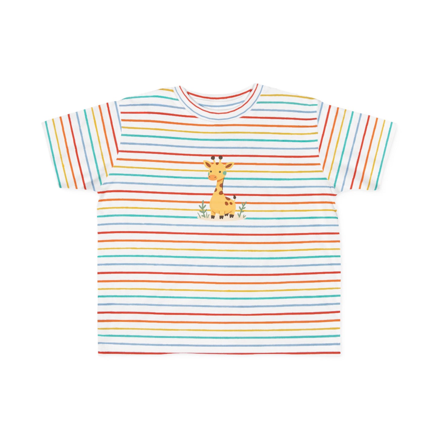 Cute Giraffe Toddler Tee, Perfect Gift for Kids, Birthday Item, Nursery Decor, Summer Outfit, Animal Lover's Shirt