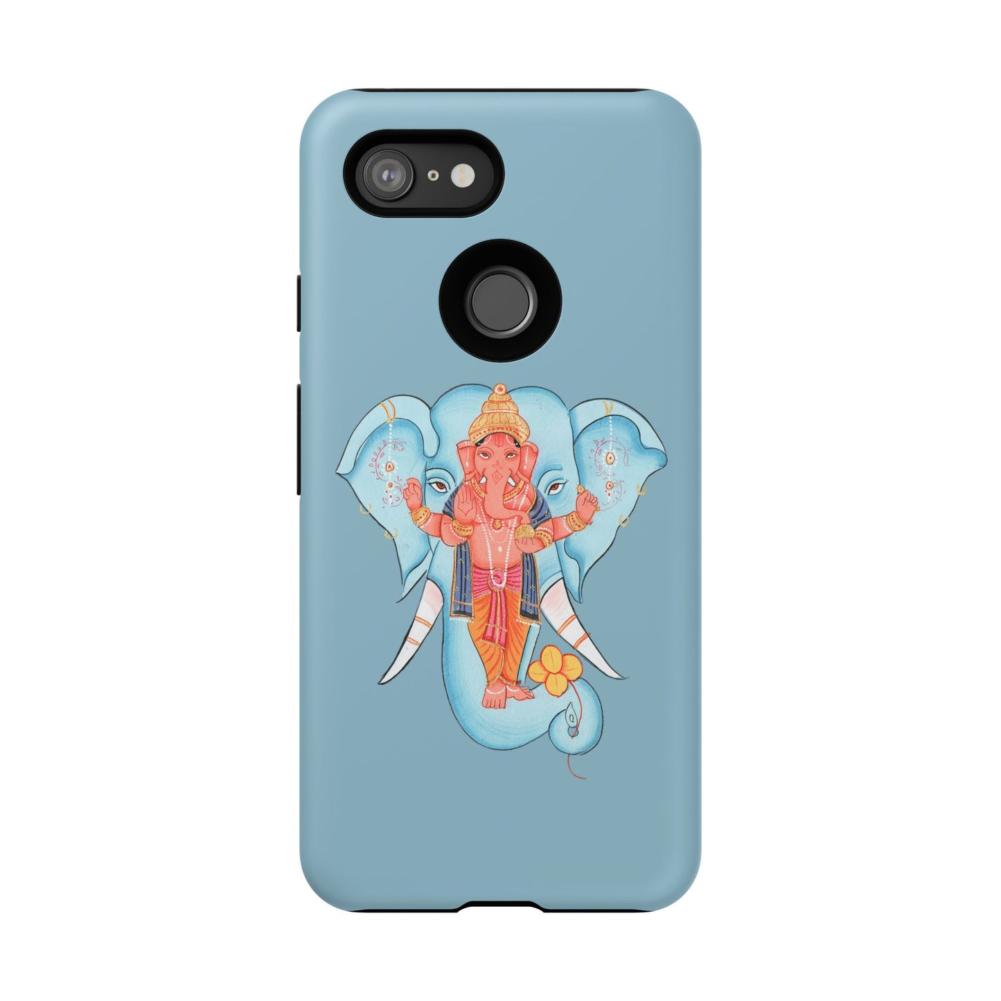 Tough Cases: Ganesh-Inspired Phone Case, Bohemian Phone Cover, Hindu Art Accessory, Festival Gift, Protective Phone Shell