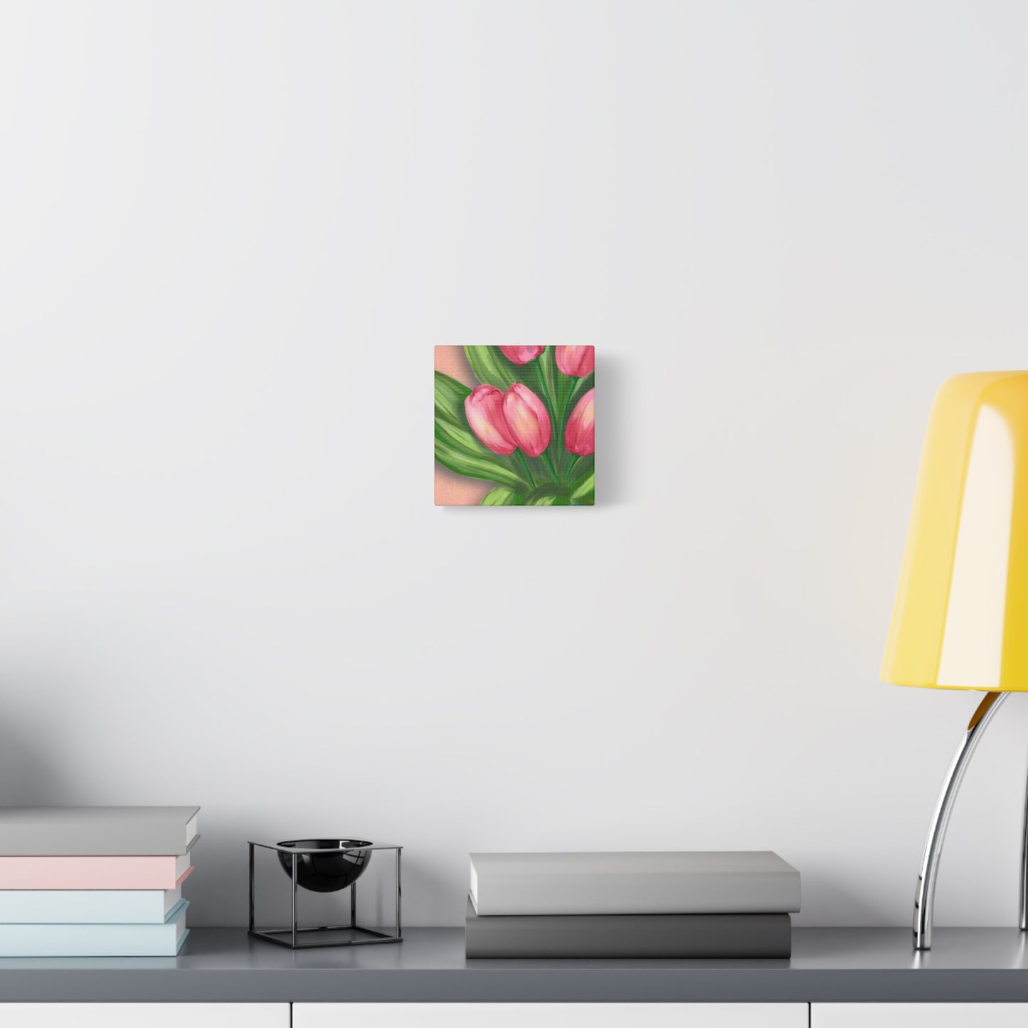 Matte Canvas, Stretched, 1.25" Tulips