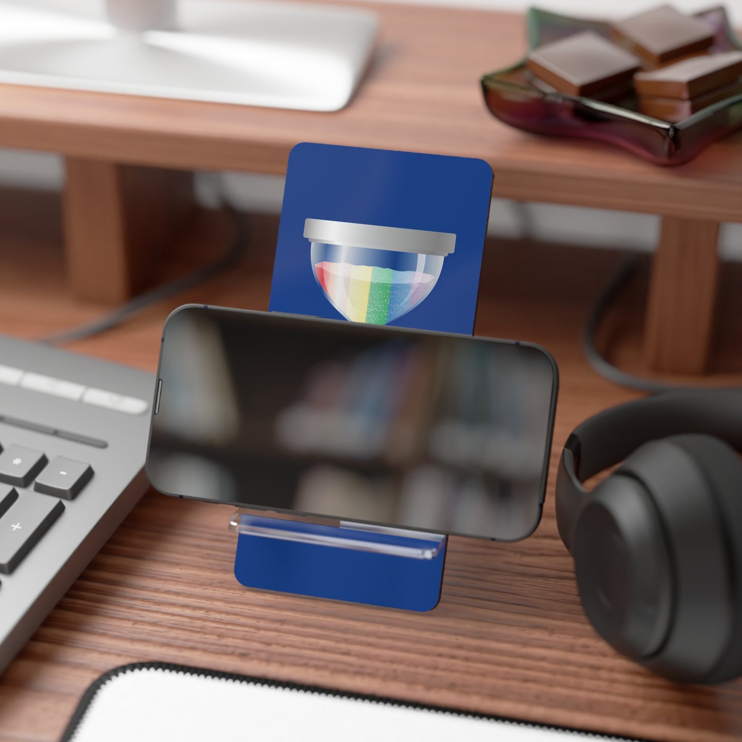 Smartphone Stand — Colorful Hourglass Desktop Phone Holder