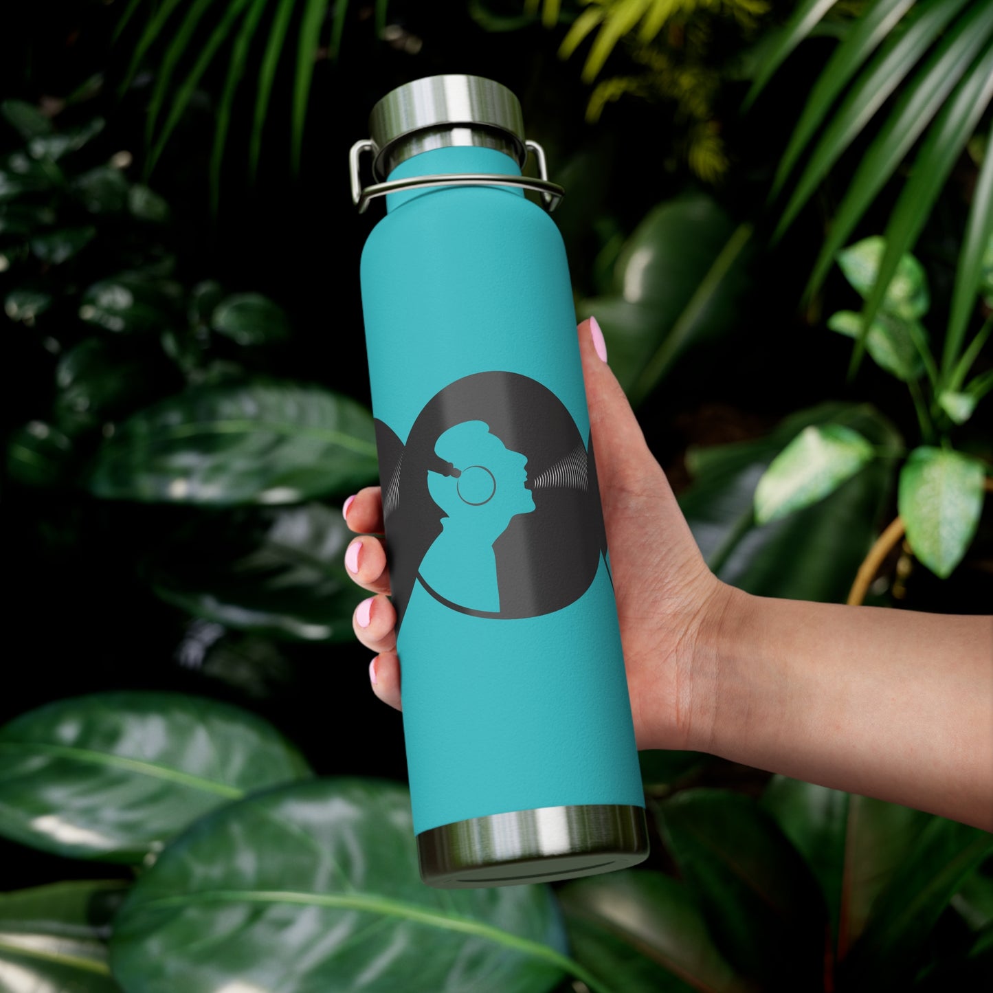 Stylish Copper Insulated Water Bottle for On-the-Go Hydration | Fitness, Travel, Eco-Friendly Gift, Unique Design, 22oz