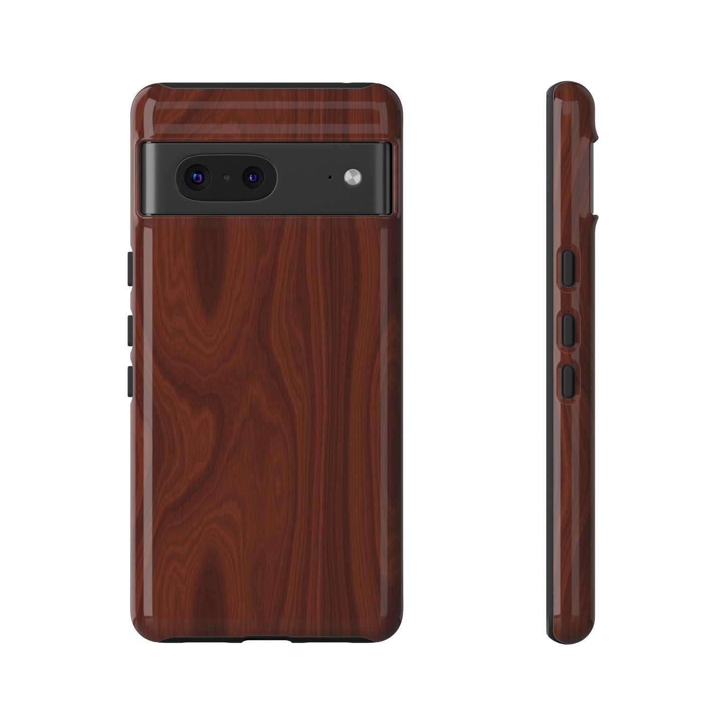 Wood Grain Phone Case, Stylish Tough Cases, Nature-Inspired Protective Cover, Unique Gifts for Him and Her, Eco-Friendly Tech Accessory
