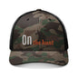 Camouflage Trucker Hat — "On the Hunt" Embroidered Hunting Cap