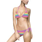 Vibrant Rainbow Bikini Swimsuit, Colorful Swimwear for Beach Vacations, Pool Parties, Summer Festivals, LGBTQ Pride Events, AOP Design