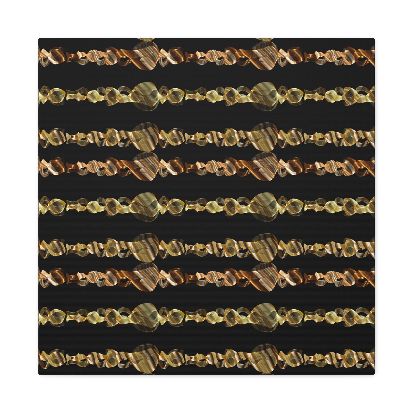 Artistic Canvas Gold and Black