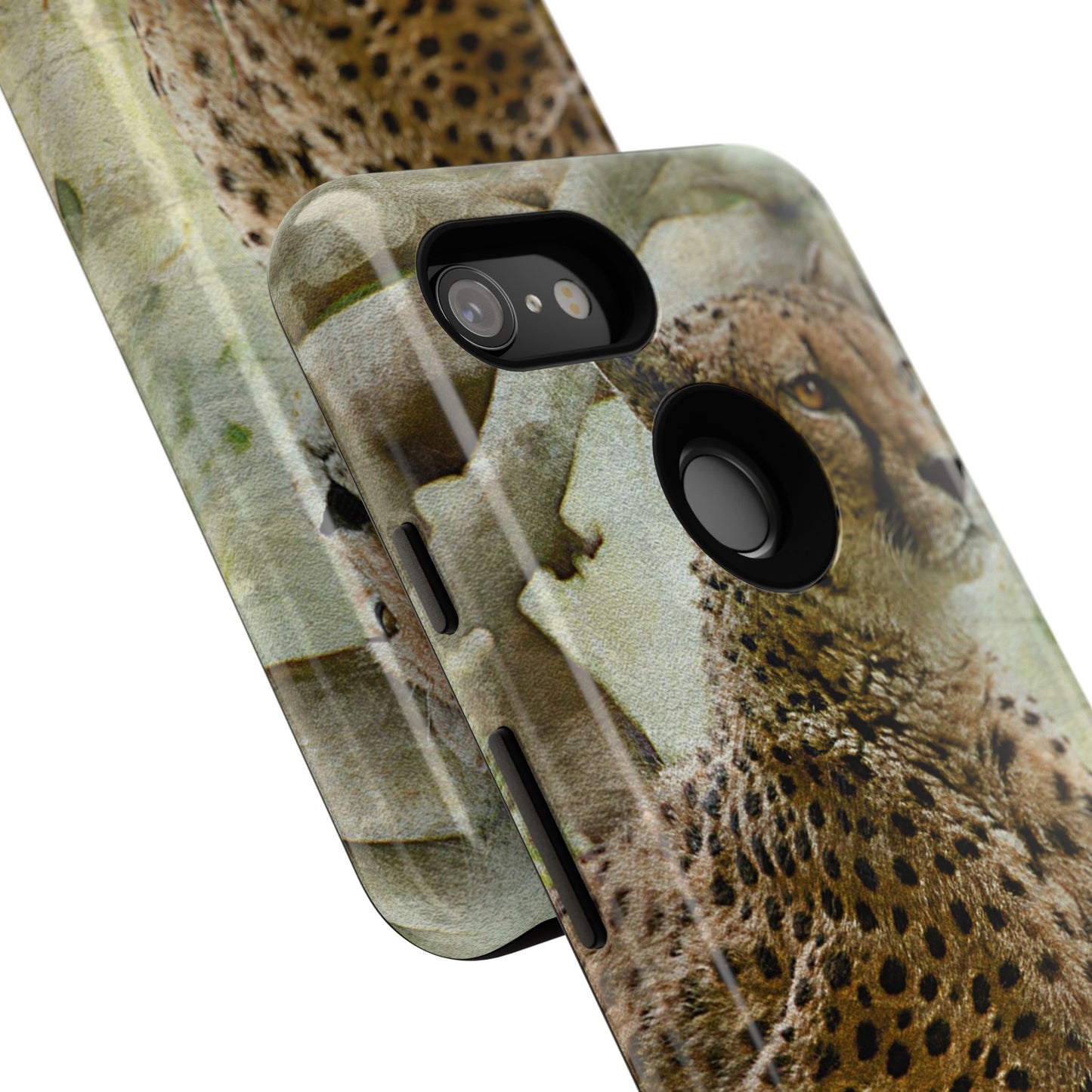 Cheetah Phone Case, Tough Cases, Animal Lover Gift, Wildlife Protection, Eco-Friendly Mobile Cover, Unique Phone Accessory