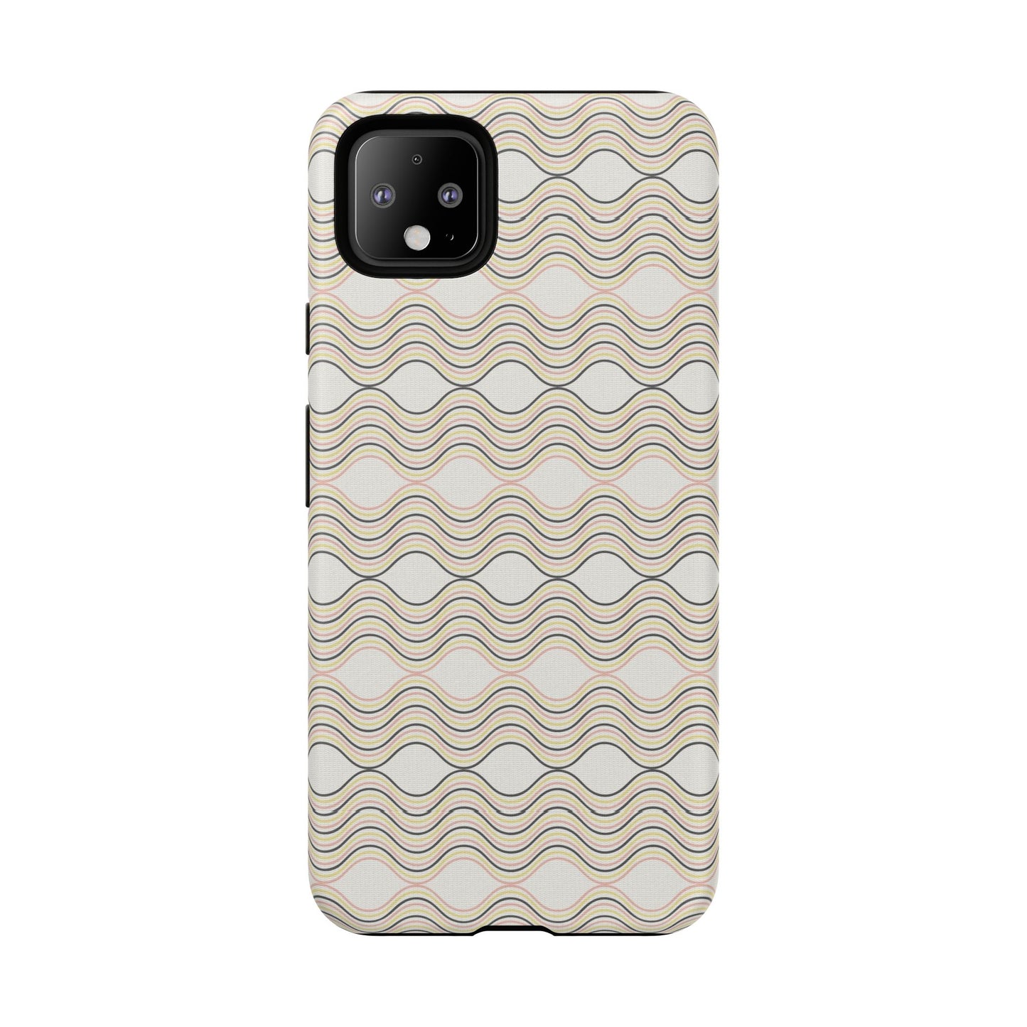 Stylish Phone Case for Tough Protection, Wavy Design, Chic Accessory, Gift for Her, Trendy Tech, Holiday Gift Idea