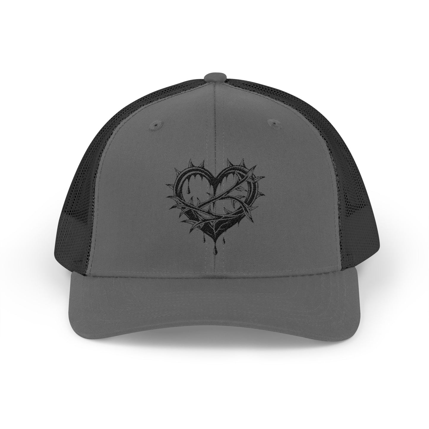 Heart-Shaped Love Snapback Trucker Cap, Adjustable Hat for Friends, Gifts for Couples, Valentine’s Day Cap, Casual Wear, Stylish Sun Hat