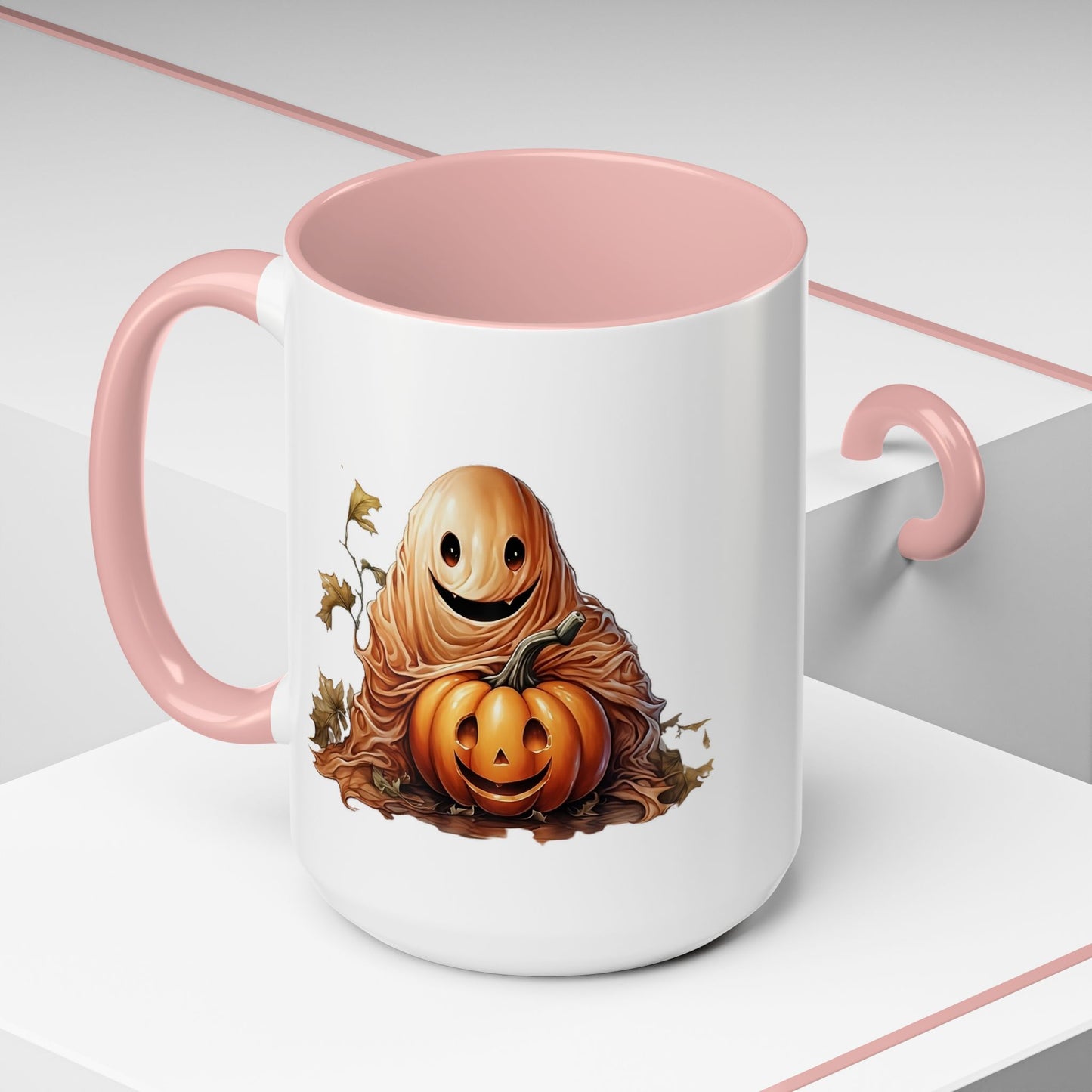 Whimsical Halloween Coffee Mug | Pumpkin-Inspired Drinkware, Cute Fall Decor, Gift for Pumpkin Lovers, Cozy Autumn Vibe