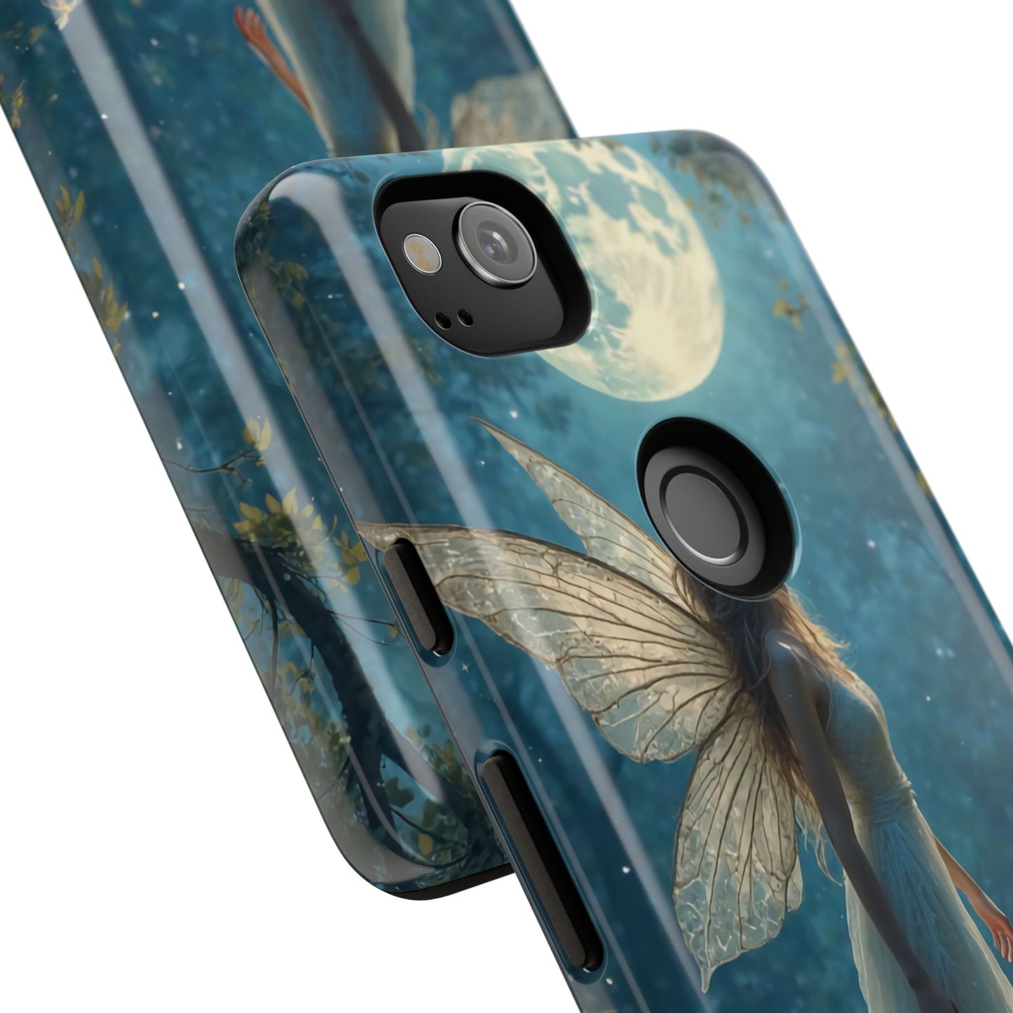 Fairy Moon Phone Case | Tough Cases for Nature Lovers, Fantasy Gift, Boho Phone Accessory, Ethereal Aesthetic, Magical Design