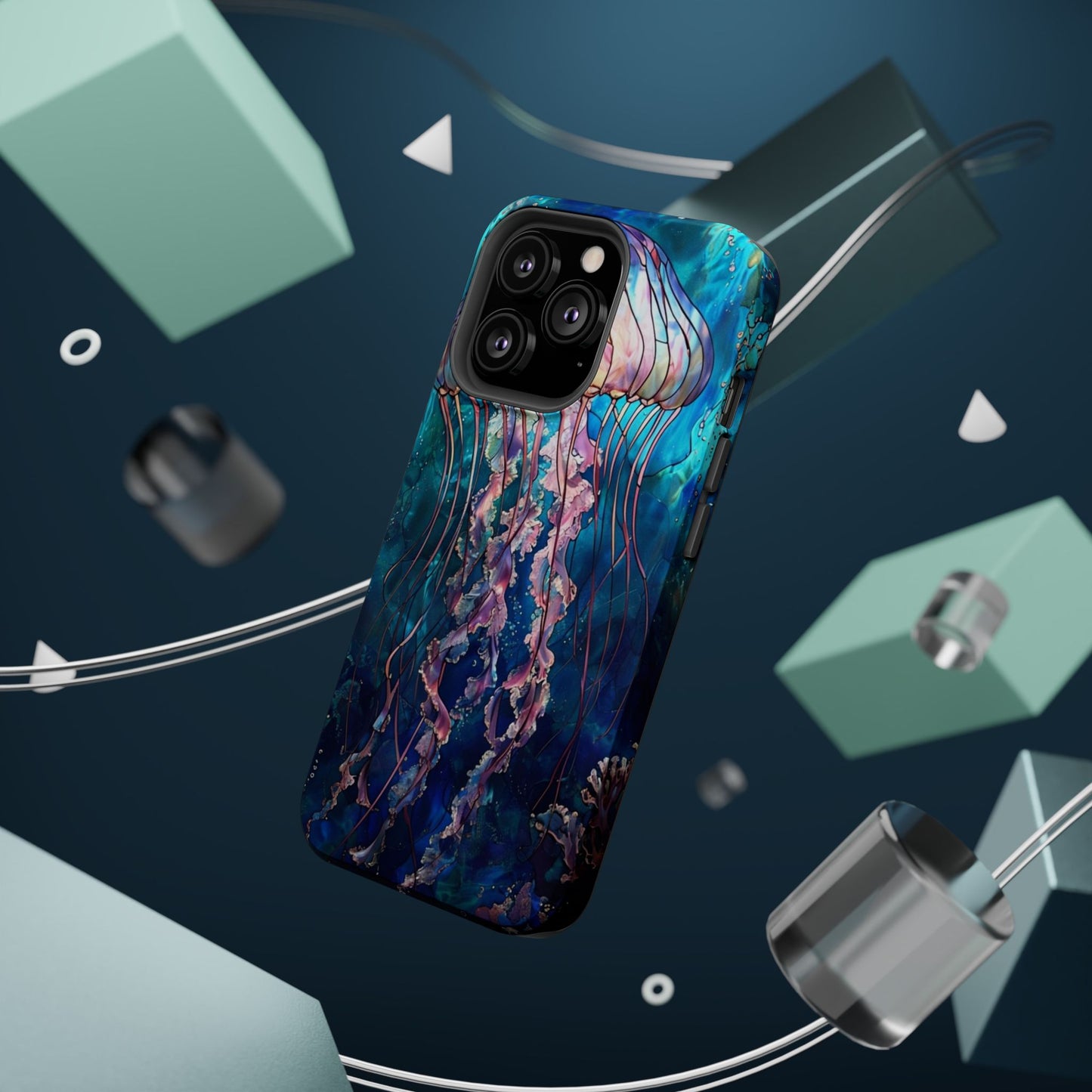 Jellyfish Ocean Magnetic Impact Phone Case