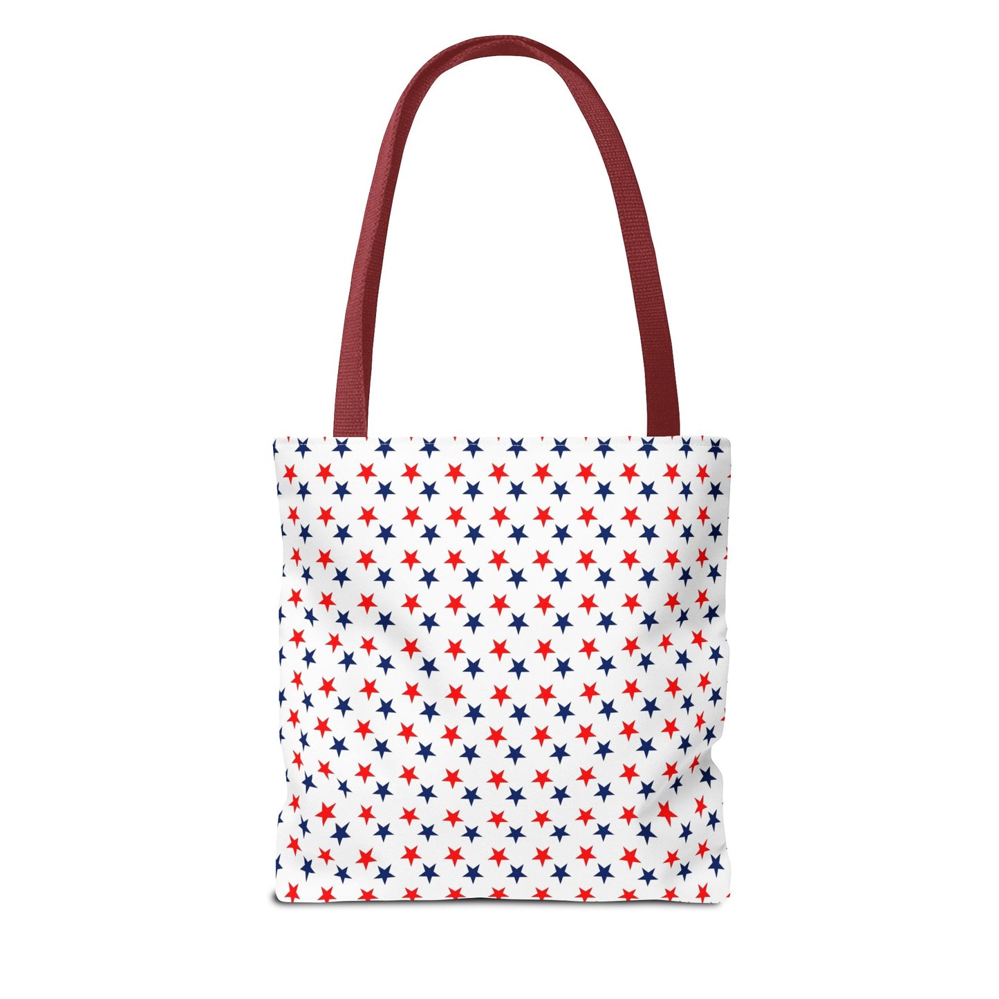 Tote Bag stars red white and blue