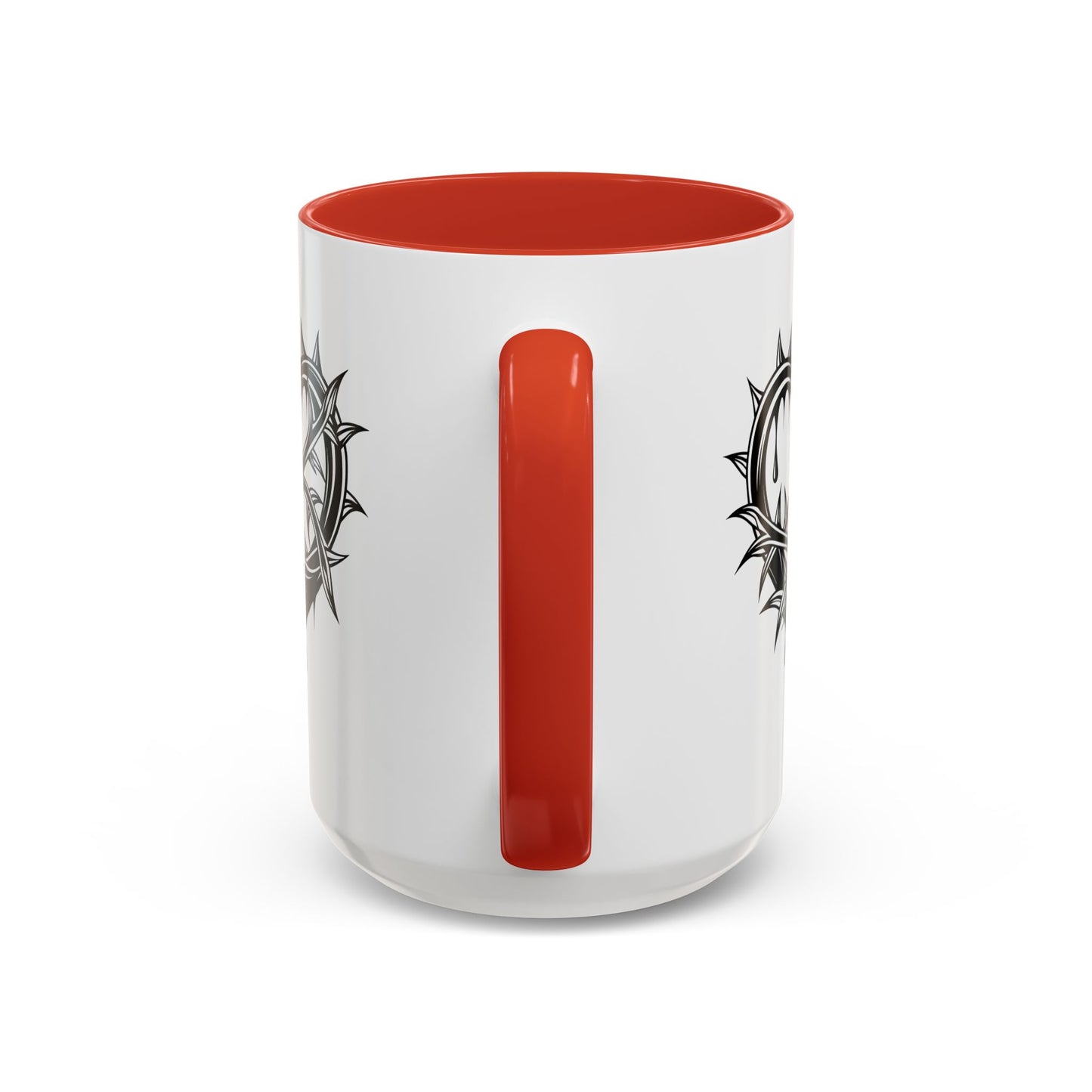 Gothic Heart Mug, Unique Art Coffee Cup for Gifting, Gothic Home Decor, Perfect for Friends, Gothic Style Drinkware